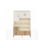 Hyperion Dolap 9 Raflı 6 Çekmeceli 3 Kapaklı 132x44x195 Aytaşı-Aytaşı/Çam