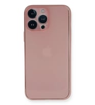 iPhone 14 Pro Kılıf PP Ultra İnce Kapak - Pembe