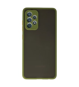 Samsung Galaxy A72 Kılıf Montreal Silikon Kapak - Yeşil