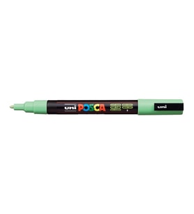UNİ POSCA SU BAZLI POSTER MARKER 0.9-1.3 PC-3M  AÇIK YEŞİL PC-3M