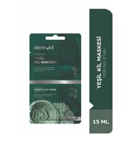 Dermokil Peeling Etkili Yeşil Kil Maske 15ml