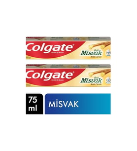 Colgate Diş Macunu 75 ml Misvak Özlü 2 Adet