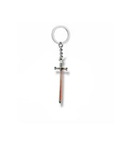 Kılıç Figürlü Haç Anahtarlık – Zamak Metal Unisex Gotik ve Sembolik Aksesuar