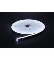Neon LED şerit 5metre Soğuk beyaz LED zincir bandı hortum esnek dekoratif aydınlatma ışık 12V 10W