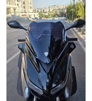 MOTOCAM Yamaha Xmax Ön Cam 2014-2017 Model 36cm Siyah Renkli 4mm SPORTİF