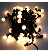 DEKOR RAMAZAN IŞIKLARI 4.30 METRE GÜN IŞIĞI TOP LED IŞIK WARM LİGHT IŞIK GÜN IŞIĞI SARI TOP IŞIK