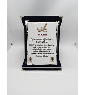ÖĞRETMENLER GÜNÜ KUTLU OLSUN PLAKETİ MDL-1002