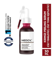 NEDOX Cilt Yenileyici Cilt Tonu Eşitleyici Kırmızı Peeling Serum Aha %30 Bha %2 Ph % 3.5 Serum 30 ml