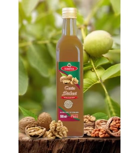 Ceviz Sirkesi % 100 doğal Katkısız 500 ml (Çok Renkli)