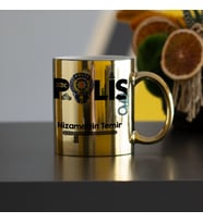 Polise Hediye Gold Kupa Bardak 001