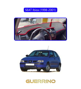 SEAT Ibiza (1998-2001)TORPİDO KORUMA HALISI MAVİ KENAR