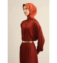 04 Armine Twill İpek Eşarp 9348D
