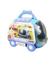 Mulvxurg  Urg02 Jnd-6800 Taşıma Araba Çantalı Hareketli Pilli Tavşan Set - (Mulvix)