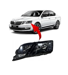 Skoda Octavia 2017-2020 Ön Far Sol Düz 5E1941015C