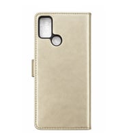 Tecno Pova Trend S Plus Kapaklı Kılıf - Gold