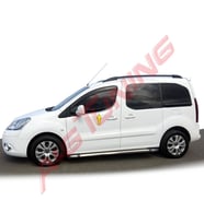 Citroen Berlingo Krom Cam Çıtası 2008 Üzeri 2Prç Paslanmaz Çelik