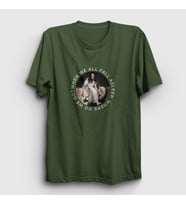 Presmono Unisex Siyah Asleep V2 Billie Eilish T-Shirt