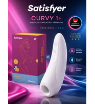 Satisfyer Double Joy White Süper Sessiz Çalışabilen Telefon Kontrol Çiftlere Özel Vibratör
