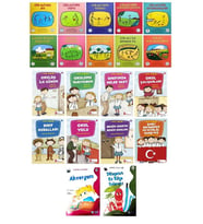 1.Sınıflar İçin Cin Ali + Mini Birler Hikaye Seti 20 Kitap (Karışık)