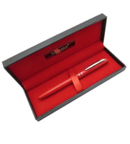 Signator® T527 Kırmızı Krom Roller Kalem  İsme Özel Kalem  Hediyelik Kalem (Karışık)