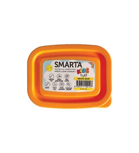 Smarta Kids Havayla Kuruyan Modelleme Hamuru Neon Sarı 70 gr 