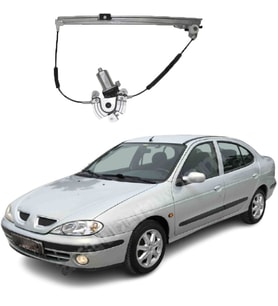 Renault Megane 1 Sağ Ön Cam Kaldırma Mekanizması 7700834346