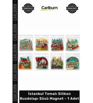 #Magnet Kaliteli Turistik Hediyelik Şehir Tasarımlı İstanbul Temalı Silikon Buzdolapı Süsü Magnet