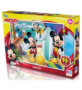 Mickey Mouse 50 Parça Puzzle
