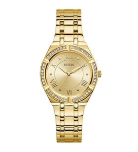 GUESS GUGW0033L2 ALTIN KAPLAMA TAŞLI BAYAN KOL SAATİ