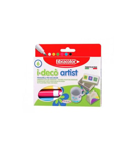 Fibracolor İ-Deco Artist Dekorasyon Kalemi 6 Renk
