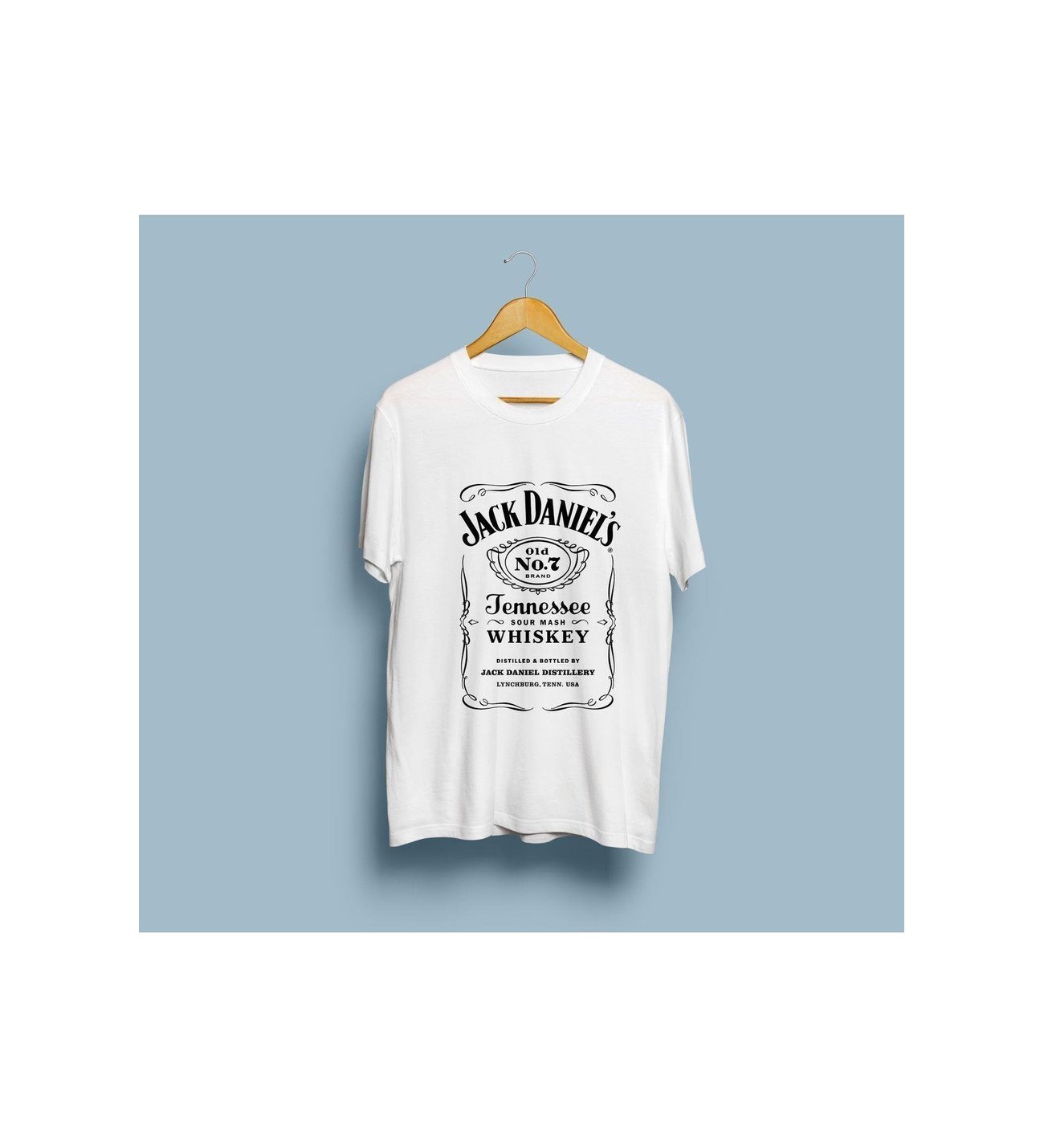 Oversize Jack Daniels Whiskey / Viski tasarım unisex T-shirt