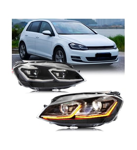 volkswagen golf 7 uyumlu 7.5 j tip kayar sinyal far