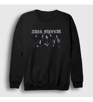 Presmono Unisex Siyah Band Dark Funeral Sweatshirt 136841tt