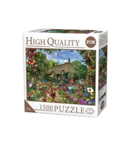 High Quality 1500 Parça Puzzle English Cottage