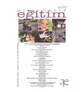 Alternatif Eğitim Dergisi Sayı 6 ;Oyun ve Oyuncak Eğitmde Alternatif Yaklaşım