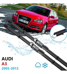 Audi A3 Ön Cam Muz Silecek Takımı 2005-2012