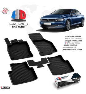 PASSAT B8 2015 2016 2017 20 18 2019 2020 ARACA ÖZEL 4D HAVUZLU PASPAS 