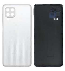 Samsung Galaxy M22 - SM-M225 FULL Kasa Arka Kapak Takım BEYAZ