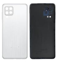 Samsung Galaxy M22 - SM-M225 FULL Kasa Arka Kapak Takım BEYAZ