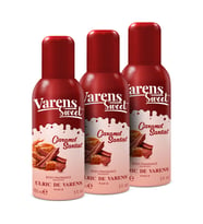 Varens Sweet Caramel Santal İştahlandırıcı Karamelli Kadın Body Fragrance Deodorant Set 3X150 ML