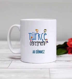 Türkçe Öğretmeni Kupa Bardak