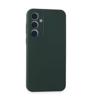 Samsung Galaxy A15 4G Kılıf First Silikon - Koyu Yeşil