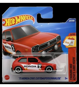 Hot Wheels Tekli Arabalar 73 Honda Civic Custom/Personnalise JBB42
