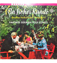 Von Gustav Kneip Für Chor Und Orchester – In Froher Runde Classic LP Plak (Karışık)