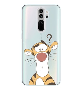 Redmi Note 8 Pro Uyumlu Tigger Tasarımlı Şeffaf Telefon Kılıfı