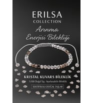 Sertifikalı Arınma Enerjisi Negatif Temizlik Frekansı Bilekliği -Kristal Kuvars Terahertz Doğal Taş (Çok Renkli)