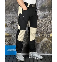 Tactikal taktikal outdoor kagocep cargocep forclaz yazlık pantolon (Siyah-Bej)