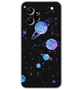 Redmi Note 12 4G Kılıf HD Desen Baskılı Kılıf - Samanyolu Galaksi