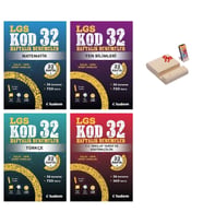 LGS 8. Sınıf Kod32 Haftalık Denemeler Tüm Dersler 4lü Set