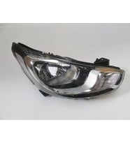 2011-2014 Hyundai Accent Blue Far Lambası Sağ Elektrikli-Motorlu-Beyaz Reflektörlü Ledsiz H4 (8Pin)